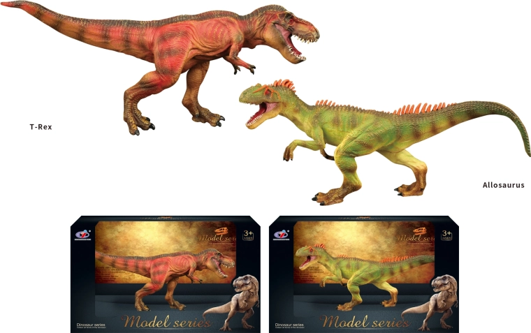 Dinosaurierwelt – Dinosaurier-Figuren, 2 Arten