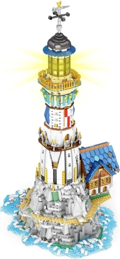 Realistische LED-Beleuchtung des Leuchtturms