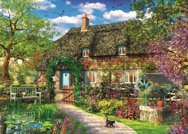 Puzzle mit 2000 Teilen – Landhaus