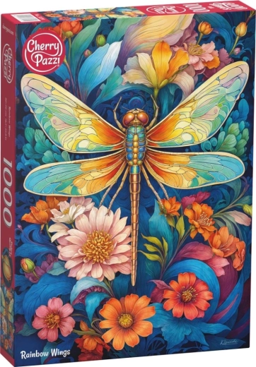Cherry Pazzi Puzzle Regenbogenflügel 1000 Teile