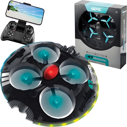 RC-Drone mit Wi‑Fi‑Kamera und Nebeleffekt