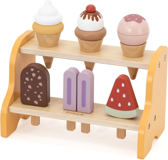 Hölzerne Eisdiele PolarB Viga Toys