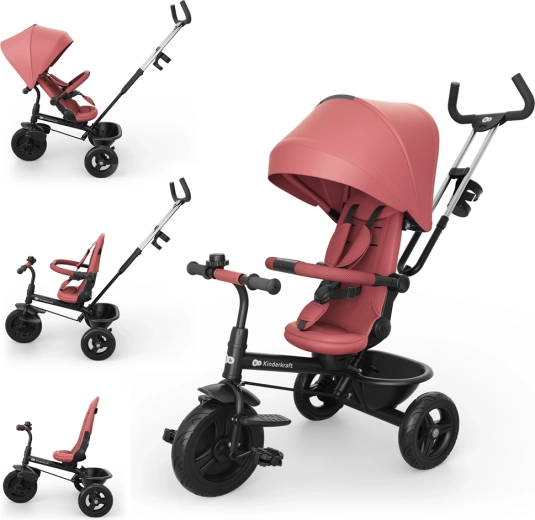 Kinderkraft Dreirad Aston 2 Plus pink