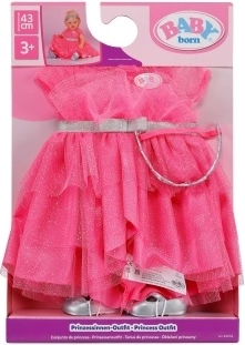 BABY born Prinzessinnenkleid für Puppen 43 cm
