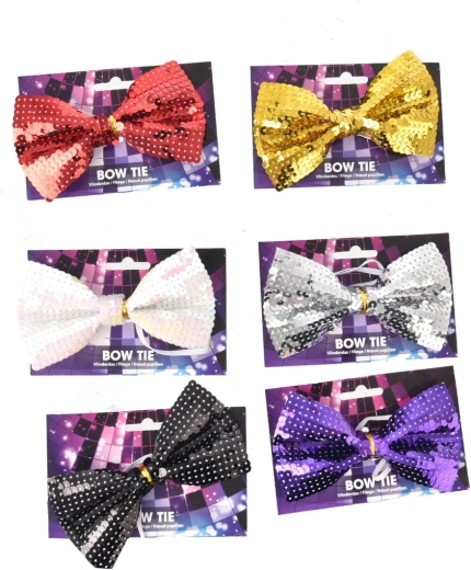 Partyfliege aus Kunststoff 13 × 8 cm – Farbmix