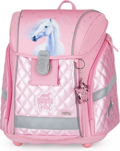 Schulranzen Premium Light Horse Girl – ergonomisch, leicht und reflektierend