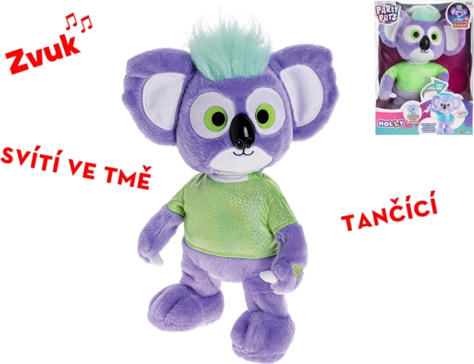Tanzender Plüschkoala Holly mit Sound, leuchtet im Dunkeln, 36 cm