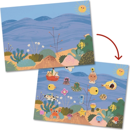 Wiederverwendbare Sticker