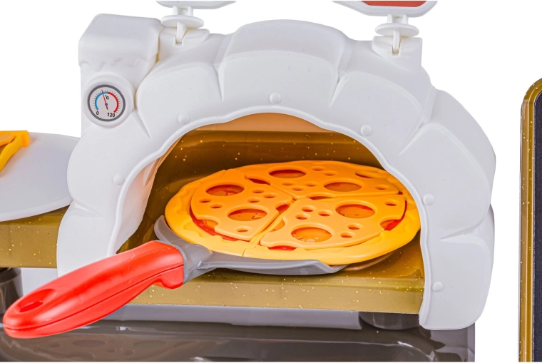 Pizzabackofen für ein Spiel wie in der Pizzeria