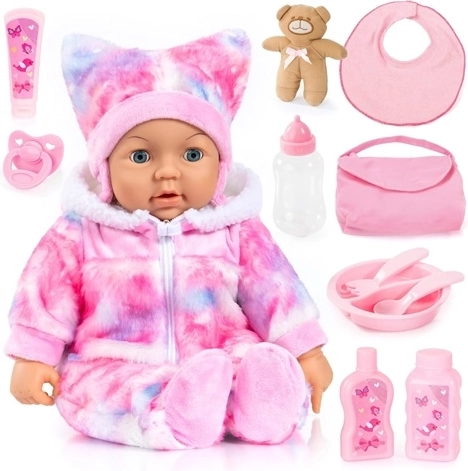 Interaktive Puppe Bayer Piccolina Magic Eyes 46 cm