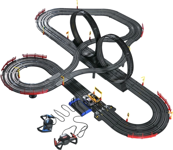 Rennen zu zweit mit Licht und Sound