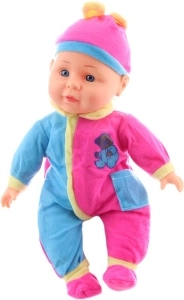 Sprechendes Baby 30 cm im bunten Outfit
