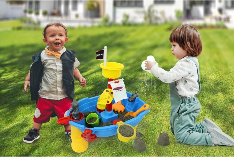 Schneller Aufbau und Spielen auch draußen