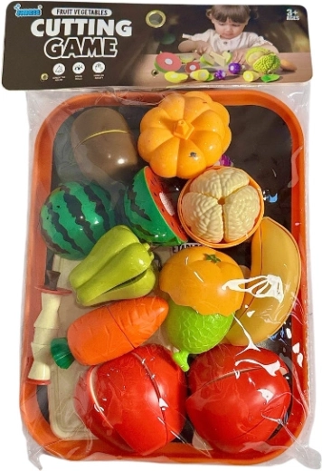 Kinder-Küchenset: Schneidbares Obst und Gemüse
