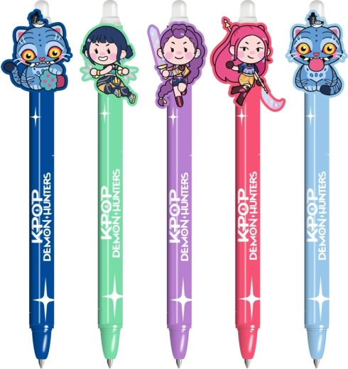 K-pop Demon Hunters radierbarer Gelstift mit Clip