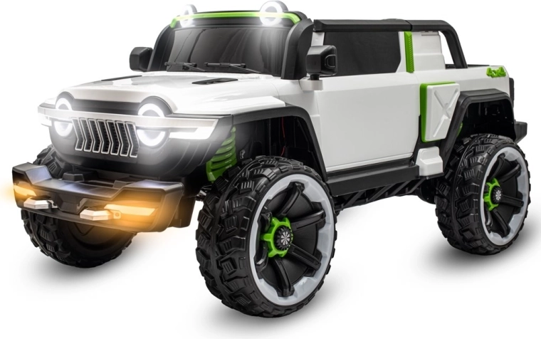 Elektrisches Kinderauto Baby Mix Flexible weiß