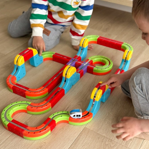 Magnetische Fahrt auch kopfüber