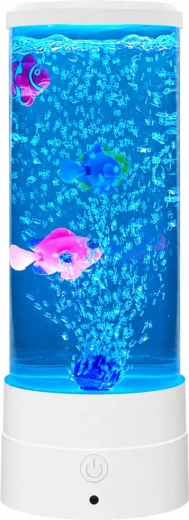 Beruhigender Aquarium-Effekt mit Fischchen
