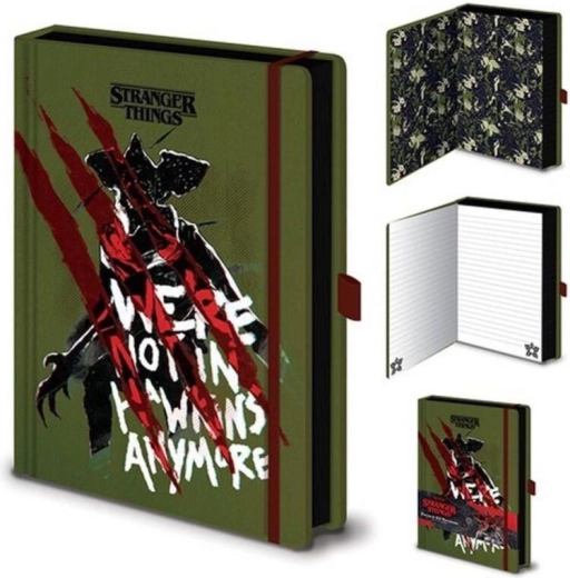 Premium-Notizbuch Stranger Things Not in Hawkins A5