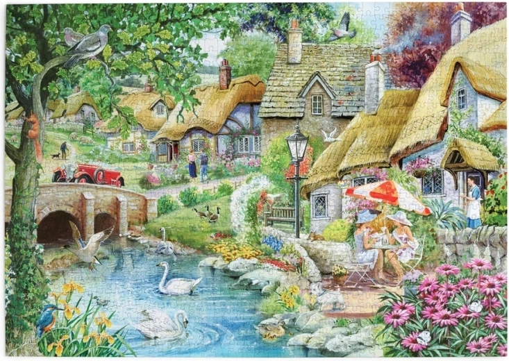 House of Puzzles Puzzle Morgenkaffee, 1000 Teile