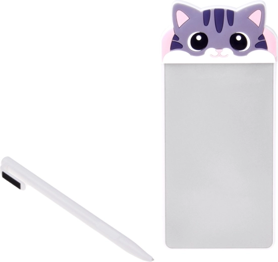 Niedliches Katzendesign und Stylus immer griffbereit