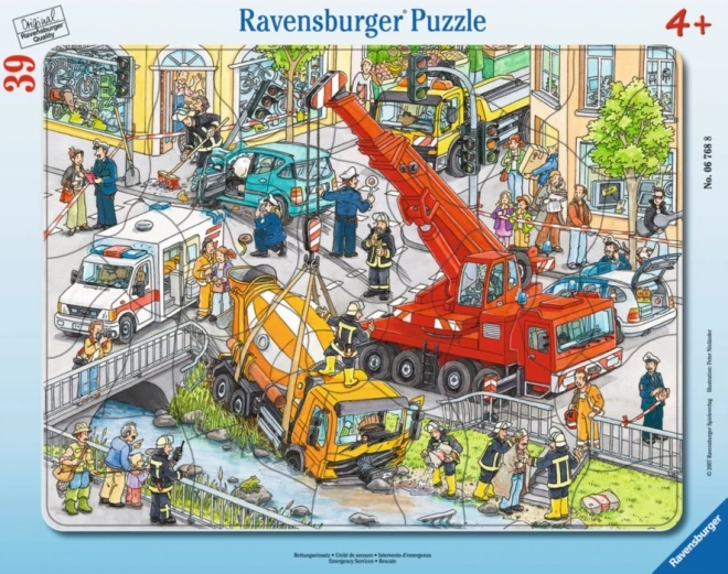 Kinderpuzzle Rettungsaktion 39 Teile