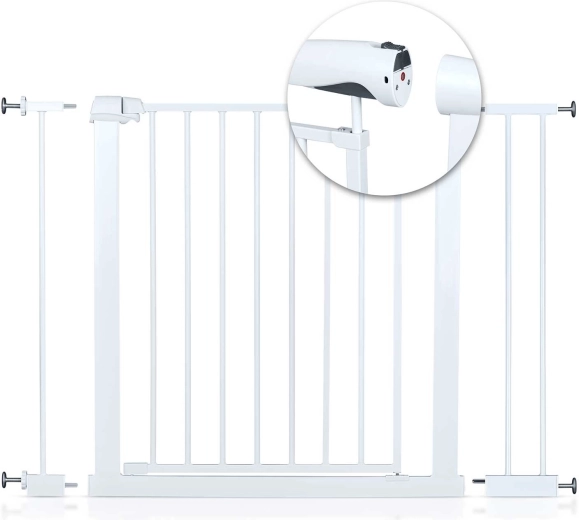NUKIDO Kindersicherheitsgitter mit magnetischem Schließmechanismus
