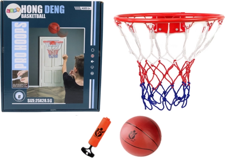 Basketballkorb-Set Ball Pump