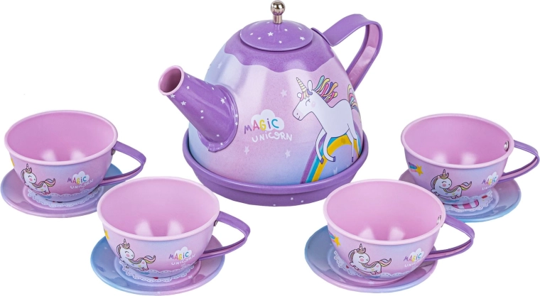 Komplettes Teeservice für das Kinder-Café