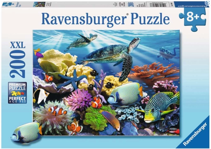 Ravensburger Puzzle Leben im Ozean XXL, 200 Teile
