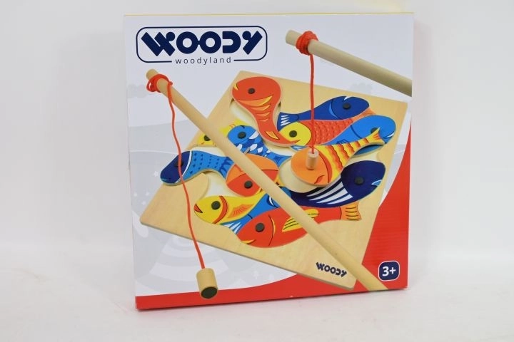 Woodyland Magnetspiel Angeln mit der Angelrute