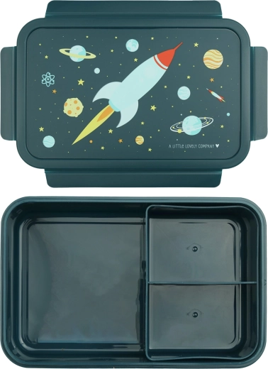 A Little Lovely Company Lunchbox Weltraumrakete
