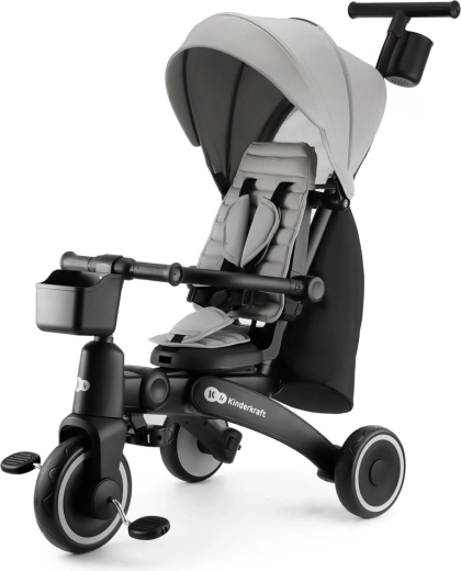Kinderkraft Kinder-Dreirad Jazz 2 grau