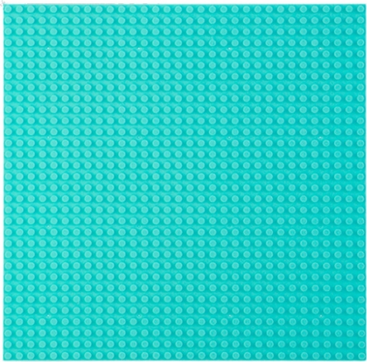 Bauplatte für Bausteine hellblau 40x40 cm