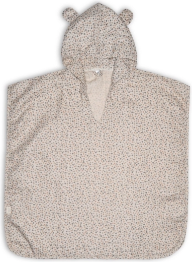 Nuuuroo Flor Musselin-Poncho Mix Leaf 3–4 Jahre