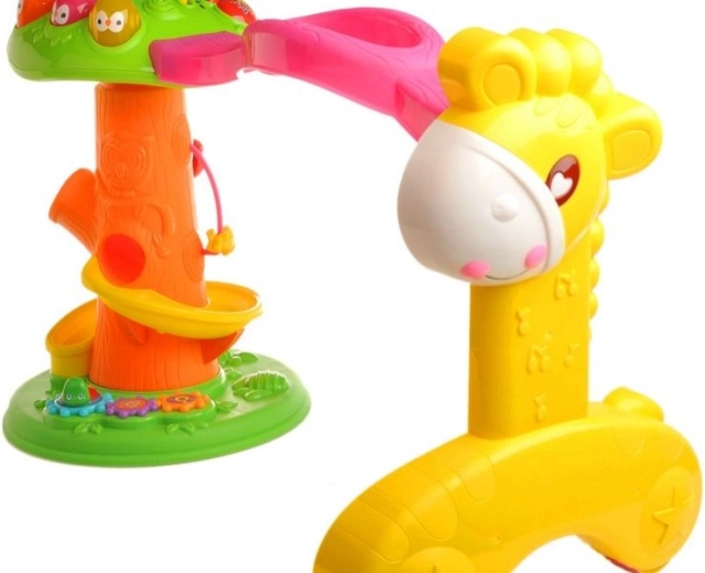 Multifunktionaler interaktiver Kinderlauflernwagen mit Melodien und Bällen – 1 Stück