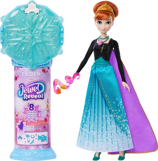 Disney Die Eiskönigin Jewel Reveal Anna Puppe mit Zubehör