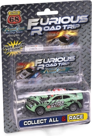 Daffi Auto Club Rennwagen 1:64 mit Pull-Back-Antrieb
