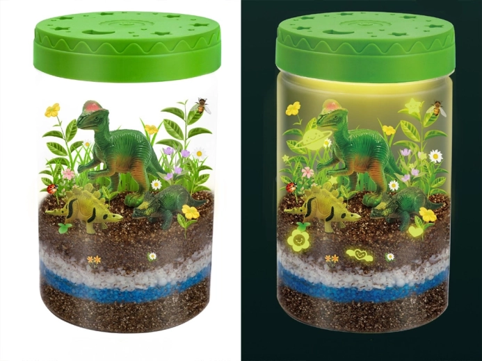 3-in-1: Terrarium, Lampe und Pflanzenzucht