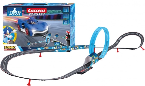 Autorennbahn Carrera GO Sonic Challenger 6 m