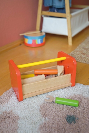 2-in-1: Werkbank und tragbarer Koffer