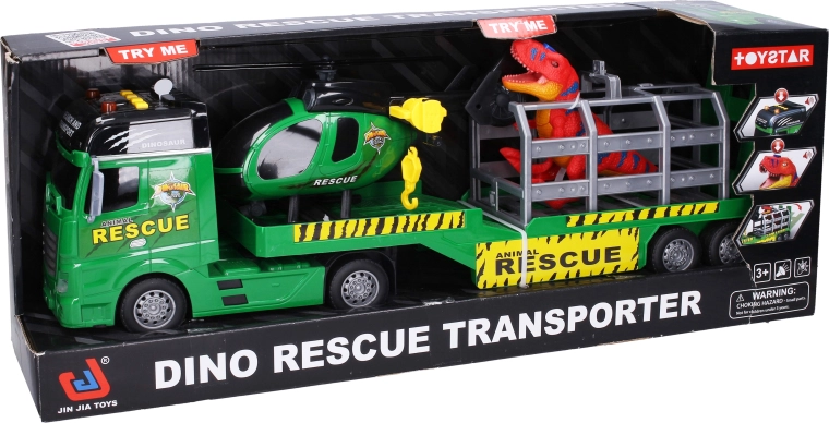 Rettungslastwagen für Dinosaurier, 54 cm