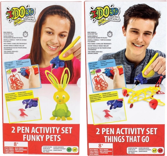 3D-Malerei mit IDO3D Ultra 2 Stiften