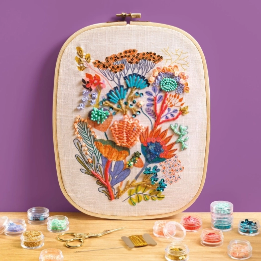 Perlenstickerei-Set Djeco Atelier