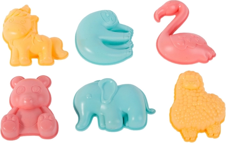 6 niedliche Tierformen