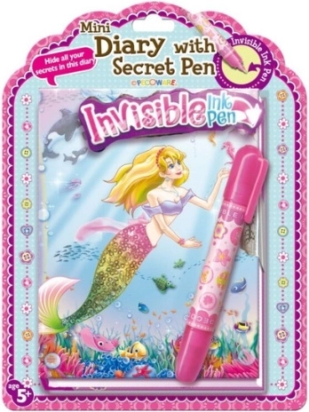 PECOWARE Notizbuch mit unsichtbarem Stift Syrenka
