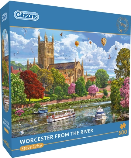 Gibsons Puzzle Kathedrale von Worcester 500 Teile