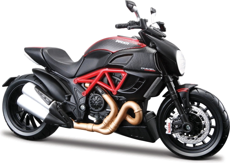 Maisto Ducati Diavel Carbon Motorrad-Bausatz 1:12