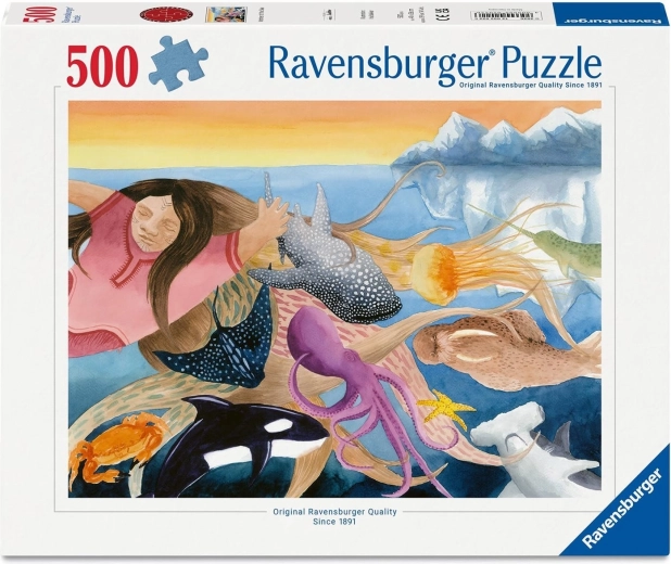 Ravensburger Puzzle Mutter des Meeres 500 Teile
