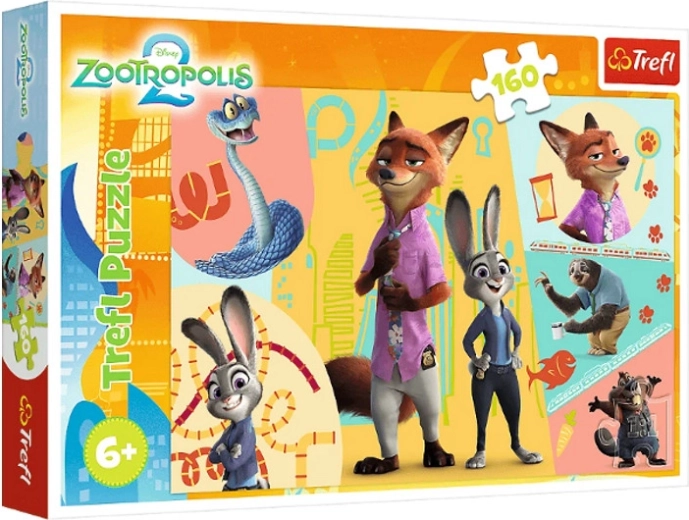 Puzzle Zoomania 2 – Gemeinsam in Zoomania, 160 Teile